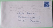 Sweden 1981 Cover To Stockholm - Day And Night - Moon Star - Storia Postale