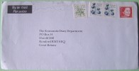 Sweden 1994 Cover To England UK - Tree Seed Fruits - Queen Silvia - Storia Postale