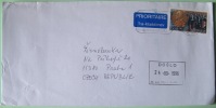 Sweden 1996 Cover To Praha Czech - Alfred Nobel Testament - Prize William Rontgen Physics Receiving Prize Medal - Storia Postale