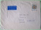 Sweden 1997 Cover To Praha Czech - Geography Cartography Conference Compass Rose - Praha Cancel On Back - Briefe U. Dokumente