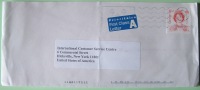 Sweden 2000 Cover To New York USA - Queen Silvia - Cartas & Documentos