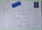 Sweden 1999 Cover To London England UK - Elk Cancel - Council Of Europe - Sent To Queen Fan Club - Cartas & Documentos