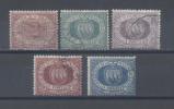 SAN MARINO - 1894/99, 5 VALUES  - V4583 - Used Stamps