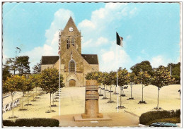 50-SAINTE MERE EGLISE-MONUMENT COMMEMORANT LA LIBERATION-GUERRE 1940/1945 - Sainte Mère Eglise