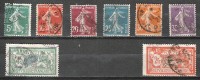 France - 1907/20 - Y&T 137/45 (sauf  144) - Oblit. - Used Stamps