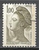 1 W Valeur Oblitérée,used - FRANCE - YT Nr 2185 - Liberté De Gandon * 1982 - N° 8101-62 - 1982-1990 Liberté (Gandon)