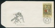 Czechoslovak - One Envelope With Stamp With Image Of Horses And Imprinted Image Of Horses. Nice Slatinany 24. 04. 1969. - Chevaux