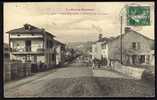 CPA  ANCIENNE- FRANCE- MONTRÉJEAU (31)-  AVENUE DE POLIGNAN AVEC BELLE ANIMATION- ATTELAGES - Montréjeau