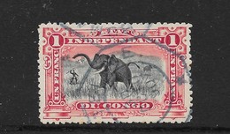 Belgishe Congo  1894 MiNr. 18  Belgisch-Kongo Elephants 1v Used 34,00 € - Eléphants