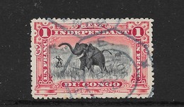 Belgishe Congo  1894 MiNr. 18  Belgisch-Kongo Elephants 1v Used 34,00 € - Elefanten