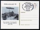 Aviation, Germany Zeppelin Special Postmark Card Z024 - Zeppelines