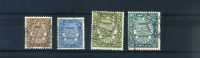 - EGYPTE . TIMBRES DE SERVICE 1935 . OBLITERES - Dienstzegels