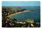 Larmor Plage Debut Des Années 70 Vue Aerienne Sur La Ville La Plage Le Port Et La Baie Ecrite En 1973 - Larmor-Plage