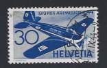 Suisse, Schweiz 1944  - 30e Anniv. Poste Aerienne  30 C.  Y&T PA38  Mi. 437  Oblit. - Used Stamps