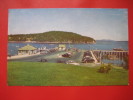 Mt. Desert Island Me   Bar Harbor & Municpal Pier    Early Chrome ------    ===  Ref 242 - Other & Unclassified