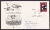 Argentina FDC Cover 1962 Sobre Primer Dia De La Aviacion Militar ESPERANTO LINGVO INTERNACIA (2 Scans) - FDC