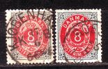 1875 DENMARK Mino 25 I YAb - Used Stamps