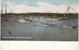 New London CT Connecticut, Harvard Yale Boat Race,  C1900s Vintage Postcard - Other & Unclassified