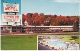Norwichtown CT Connecticut, Norwich Motel Multi-view Chrome, Lodging, C1960s/70s Vintage Postcard - Andere & Zonder Classificatie