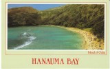 Hanauma Bay, Oahu, HI Hawaii, Near Honolulu, C1980s Vintage Postcard - Oahu