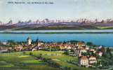 NEUVEVILLE - Lac De Bienne Et Les Alpes - Bienne