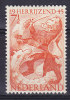Netherlands 1945 Mi. 443    7½ C Befreiung Der Deutscher Besatzung Lion Löwe MH* - Ongebruikt