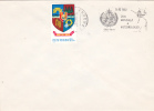 World Metrology Day July 23, 1980 OMI-OMM.Very Rare Cachet On Plain Cover Oradea - Romania - Climat & Météorologie