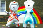 [Y41-88  ]   2012 London Olympic Games  Mascots   , Postal Stationery --Articles Postaux -- Postsache F - Sommer 2012: London