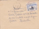 Nzérékoré Guinée Forestière Guinéa Afrique Colonie Française Lettre Par Avion Pour Marseille Marcophilie - Lettres & Documents