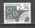 France - Préoblitérés - 1987 - Y&T 196 - Neuf ** - 1964-1988