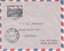 Moundou Tchad Afrique Colonie Française Lettre Par Avion Pour Marseille Marcophilie - Lettres & Documents