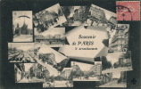 PARIS - Souvenir Du Xème Arrondissement - Jolie Carte Avec Vues Multiples écrite En 1906 - Arrondissement: 10