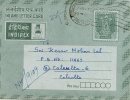 India Old Air Letter From To Calcutta - Briefe