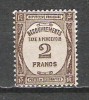 France - Taxe - 1927/31 - Y&T 62 - Neuf * - 1859-1959 Postfris