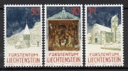 Liechtenstein 1992 - Yvert N° 991 à 993 ** - Unused Stamps