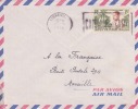 MARCOPHILIE - LIBREVILLE - GABON - 1957 - A.E.F - N°230 - AVION - LETTRE - Autres & Non Classés