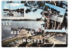 CPSM - Ile Aux MOINES - La Plage - Le Port Et Le Bois D´ Amour - Le Débarcadère - La Flottille - Ile Aux Moines