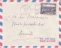 MARCOPHILIE - LIBREVILLE - GABON - 1957 - COLONIES - A.E.F - N°234 - AVION - LETTRE - Andere & Zonder Classificatie