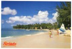 BARBADOS-DISCOVERY BEACH,HOLETOWN,ST.JAMES - THEMATIC STAMP-SHIP - Barbados (Barbuda)