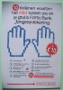 Netherlands Advertisement Postcard Not Used Fortis Bank - Hands - Autres & Non Classés