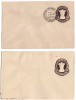 20p Combination  140x 91mm On Ivory  Paper-- Unused + FDC 1969 Postal Stationery  Envelope / Cover India As Scan - Buste