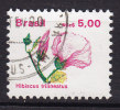 Brazil 1989 Mi. 2338    5 NCz Flower Blume Hibiscus - Used Stamps