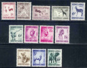 SWA 1954 Mint Hinged Stamps Definitives 279-290 - Namibia