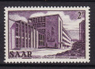 Saar 1953 Mi. 320    2 Fr Ludwigsgymnasium, Saarbrücken MH* - Unused Stamps