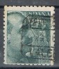 Caudillo 50 Cts, VALENCIA Certificado. Edifil Num 927 º - Used Stamps