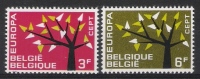 Belgie OCB 1222 / 1223 (**) - 1962