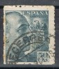 Caudillo 50 Cts, BECERREA (Lugo). Edifil Num 927 º - Used Stamps