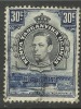 Kenya Uganda Tanganyika 1938 - 42 KGV1 30ct Black & Blue SG 141b ( A59 ) - Kenya, Uganda & Tanganyika