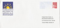 D0528 - Entier Postal / Stationery / PSE - Enveloppe PAP Réponse Fondation Pour La Recherche Médicale - Agrément 0211361 - PAP: Antwort/Luquet