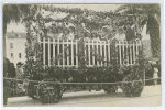 Carte Postale Photo. Bataille De Fleurs 1923 - Peut-être à VALENCE - Karneval - Fasching